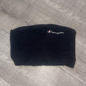Champion cropped tube top